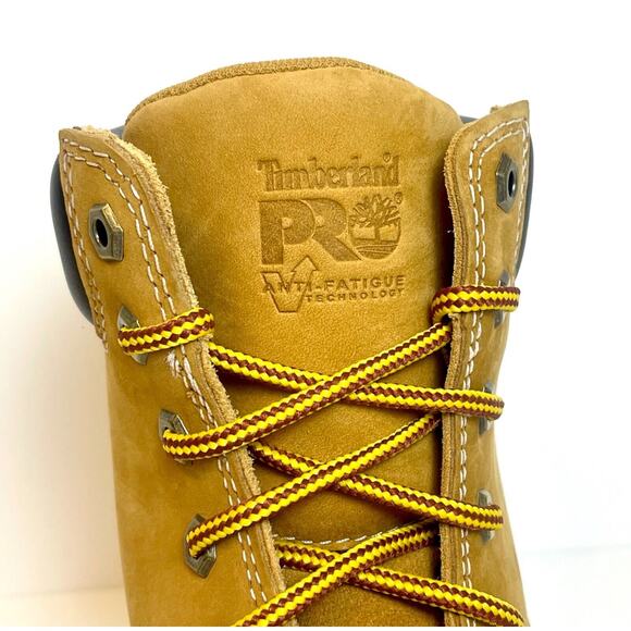 Timberland Pro Women’s Sz 10 WIDE Direct Attach 6" Soft Toe Waterproof Work Boot - Picture 3 of 10